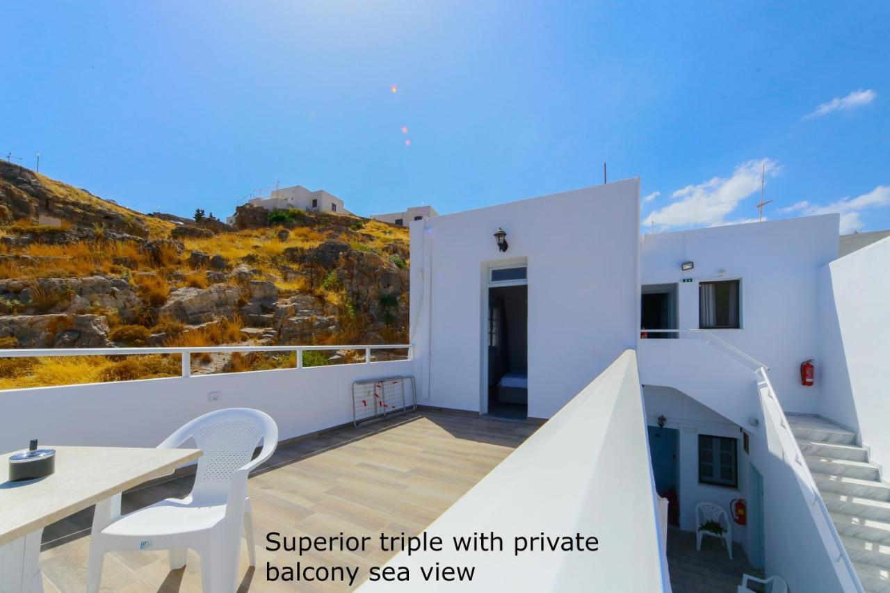 St. Paul'S Bay View Suites Líndos Dış mekan fotoğraf