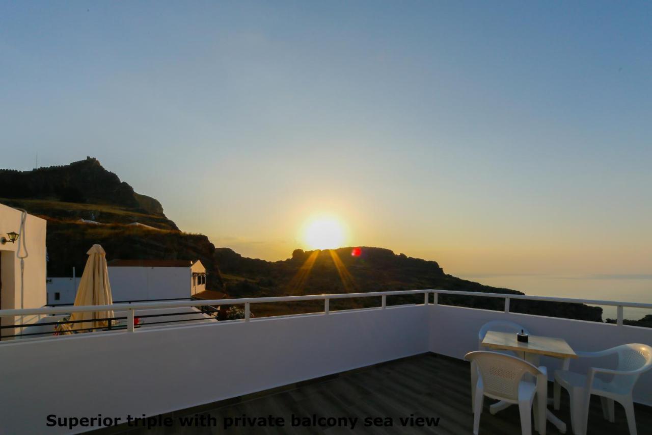 St. Paul'S Bay View Suites Líndos Dış mekan fotoğraf