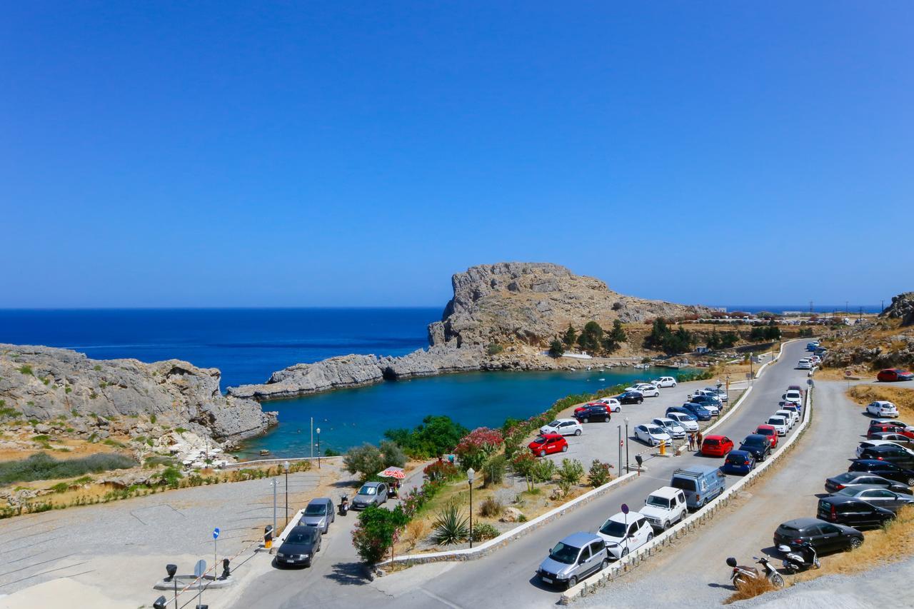 St. Paul'S Bay View Suites Líndos Dış mekan fotoğraf