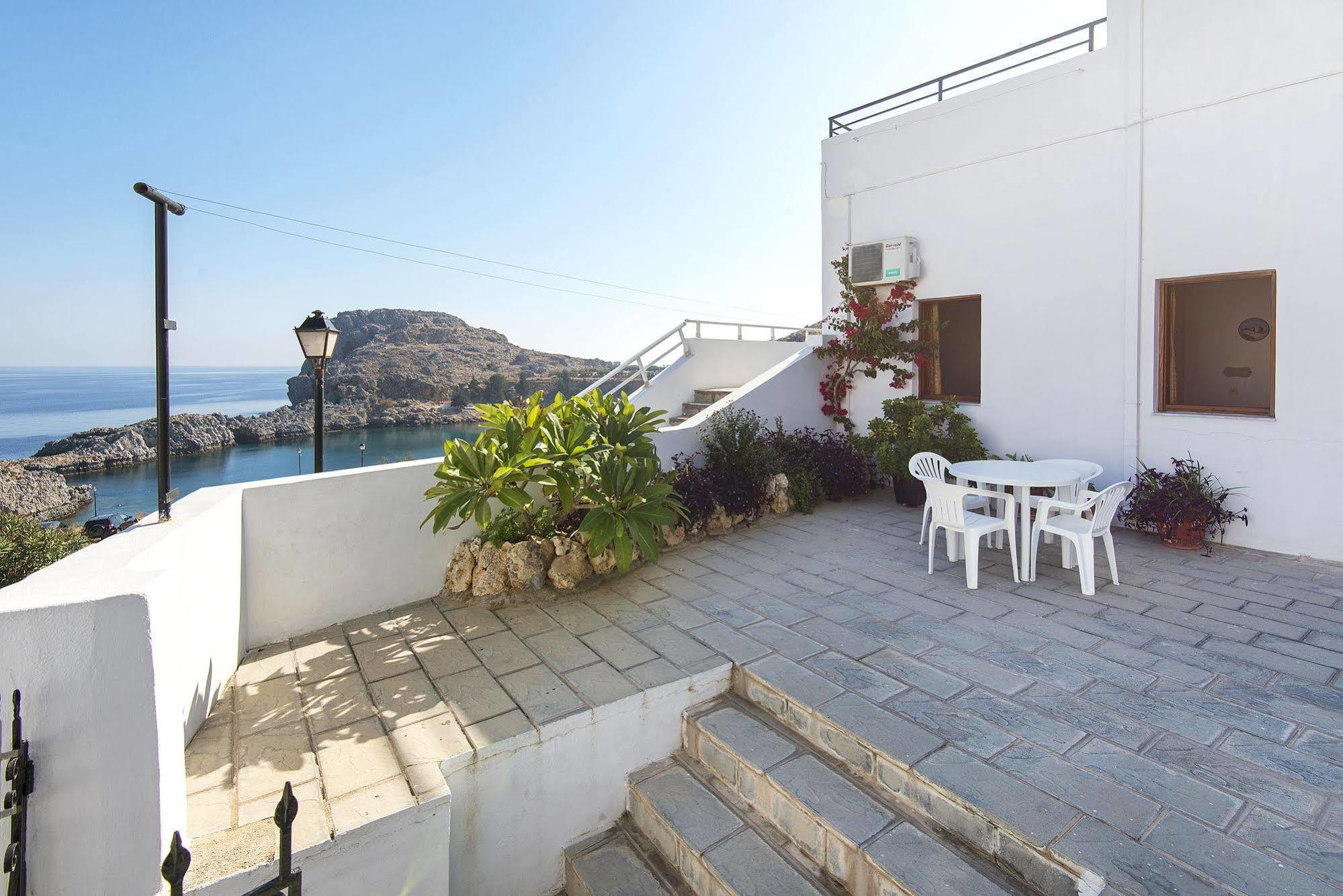 St. Paul'S Bay View Suites Líndos Dış mekan fotoğraf