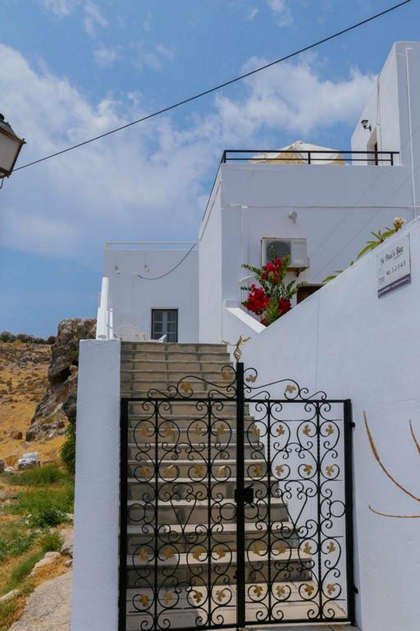 St. Paul'S Bay View Suites Líndos Dış mekan fotoğraf