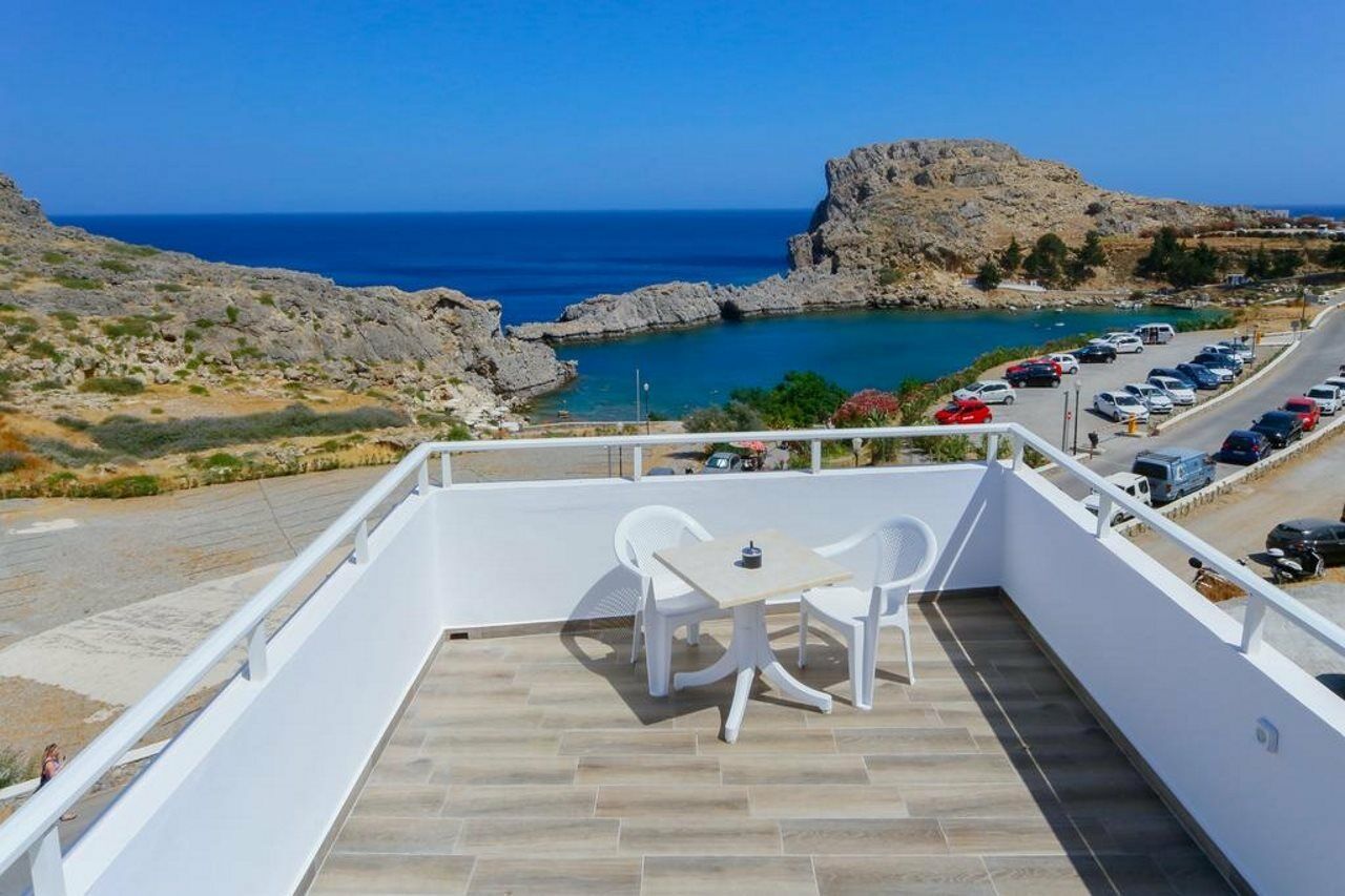 St. Paul'S Bay View Suites Líndos Dış mekan fotoğraf